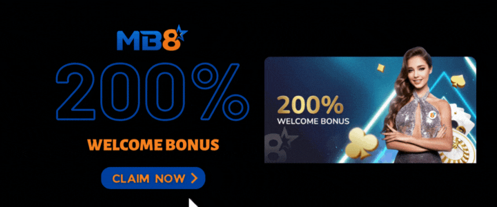 MB8 Welcome Bonus 200% - Promotion Banner