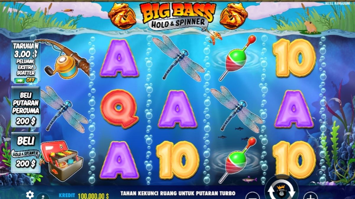 Big Bass Hold & Spinner Slot - Cover - mb8live