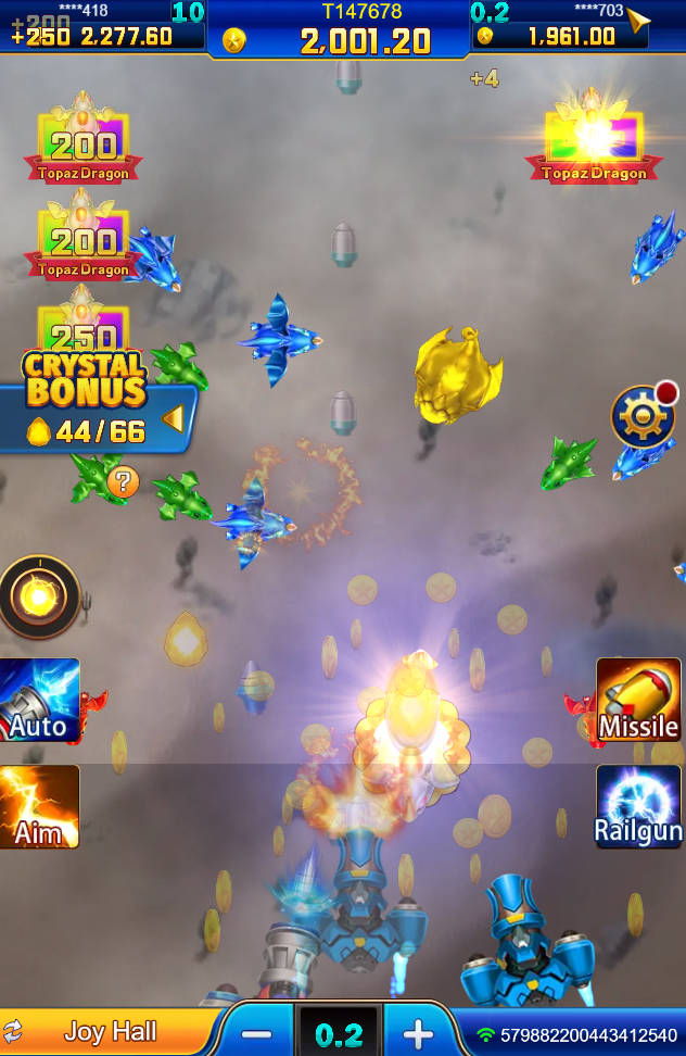 Dragon Fortune Fishing - Interface - mb8live