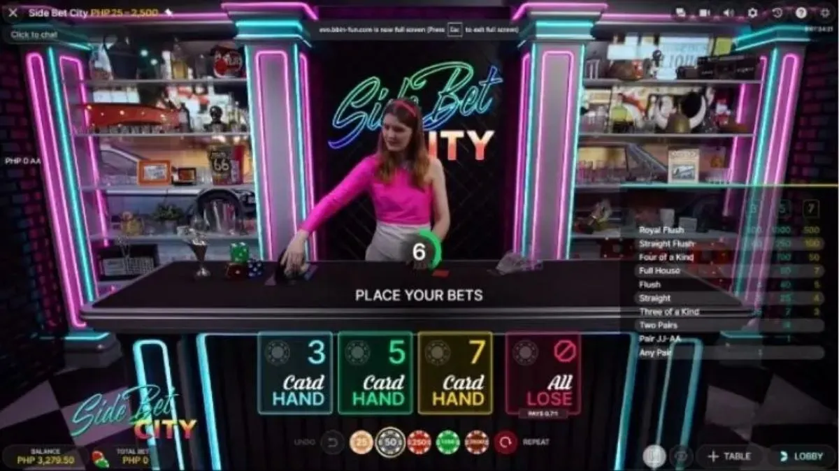 Side Bet City- Game 1 - mb8live
