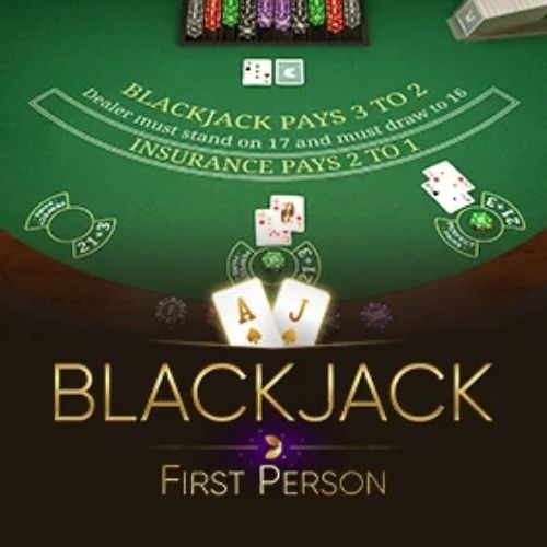 First Person Blackjack - Logo - mb8live