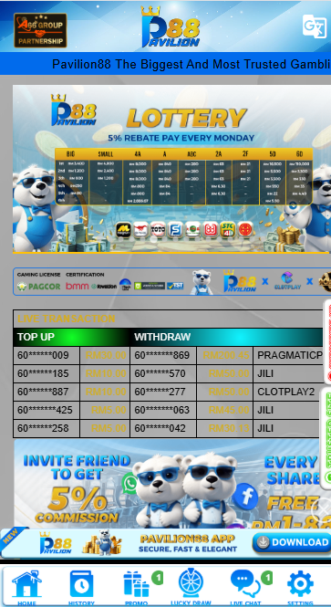 Pavilion88 - Homepage - mb8live