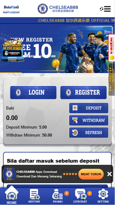 Chelsea888 - Homepage - mb8live