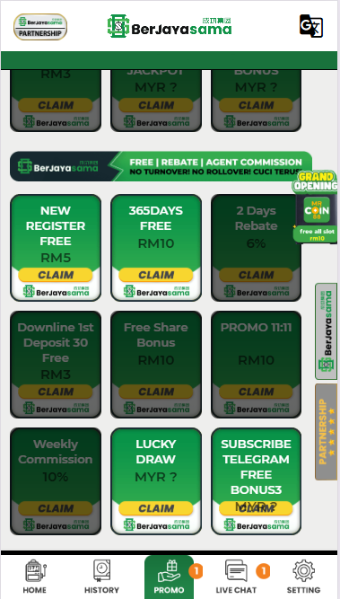 Berjayasama - Promotion - mb8live