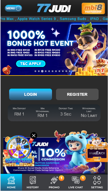 77Judi - Homepage - mb8live