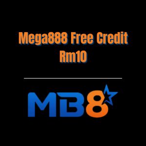 Mega888 Free Credit Rm10 - Logo - MB8