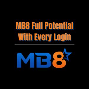 MB8 Full Potential With Every Login - Logo - MB8